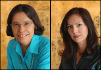 Gloria Valencia-Weber and Barbara Creel