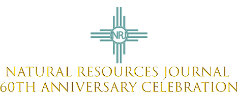 Natural Resources Journal 60th Anniversary Celebration Banner Image