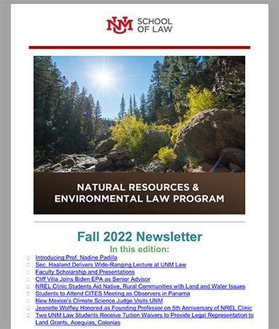 natural resources fall 2022 newsletter
