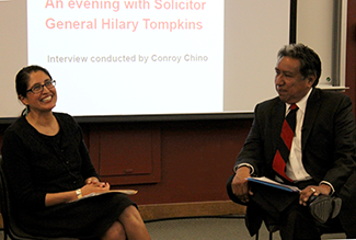 >Hilary Tompkins Event