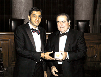 Dave Sidhu and Justice Scalia
