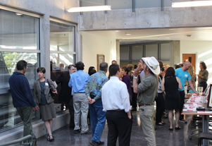 About 50 people attended the 25th anniversary celebration of the Wild Friends Program at the UNM Law School on May 19.