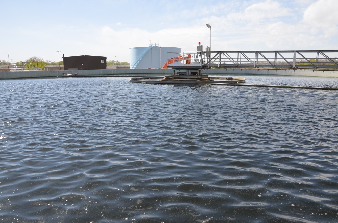 The Southside Water Reclamation Plant treats 50 million gallons of raw sewage a day. This is down from 55 million gallons just a few years ago, thanks to conservation practices used by citizens around the city.