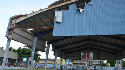 Puerto Rico - Torn Roof