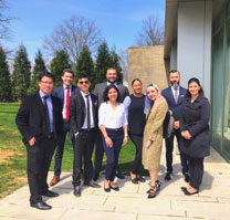 UNM Delegation at the national competition in D.C. Photo by Andrew Pavlides