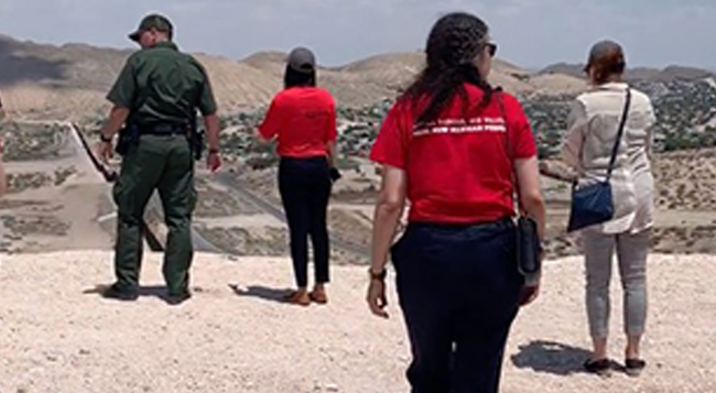 Law students at the border