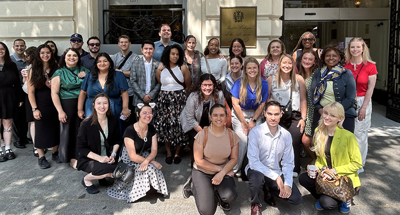 Madrid Summer Law institute students