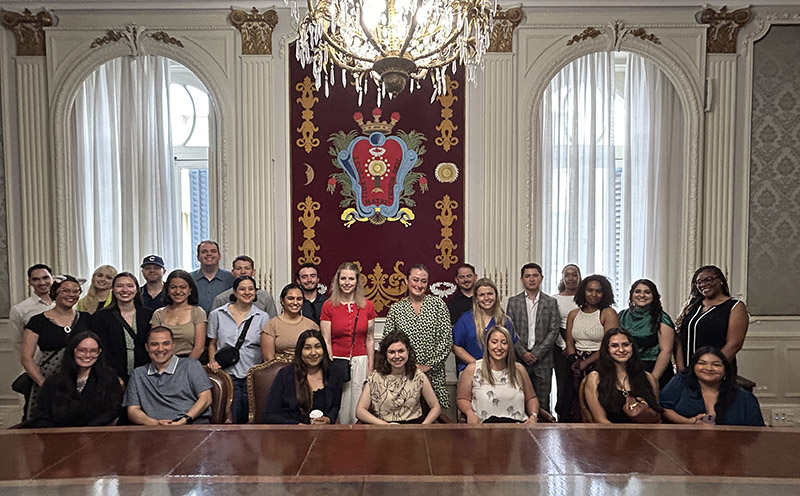 Madrid Summer Law institute students